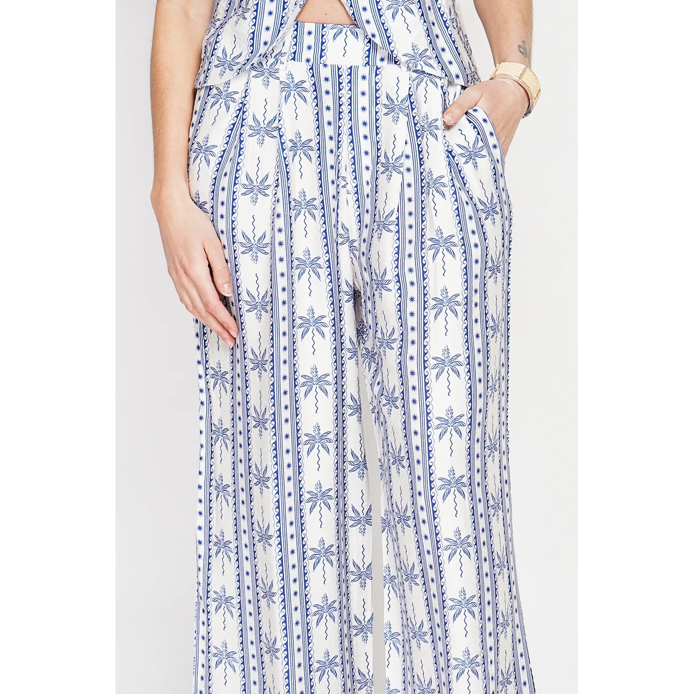 Pantalon - Marine - Image 2