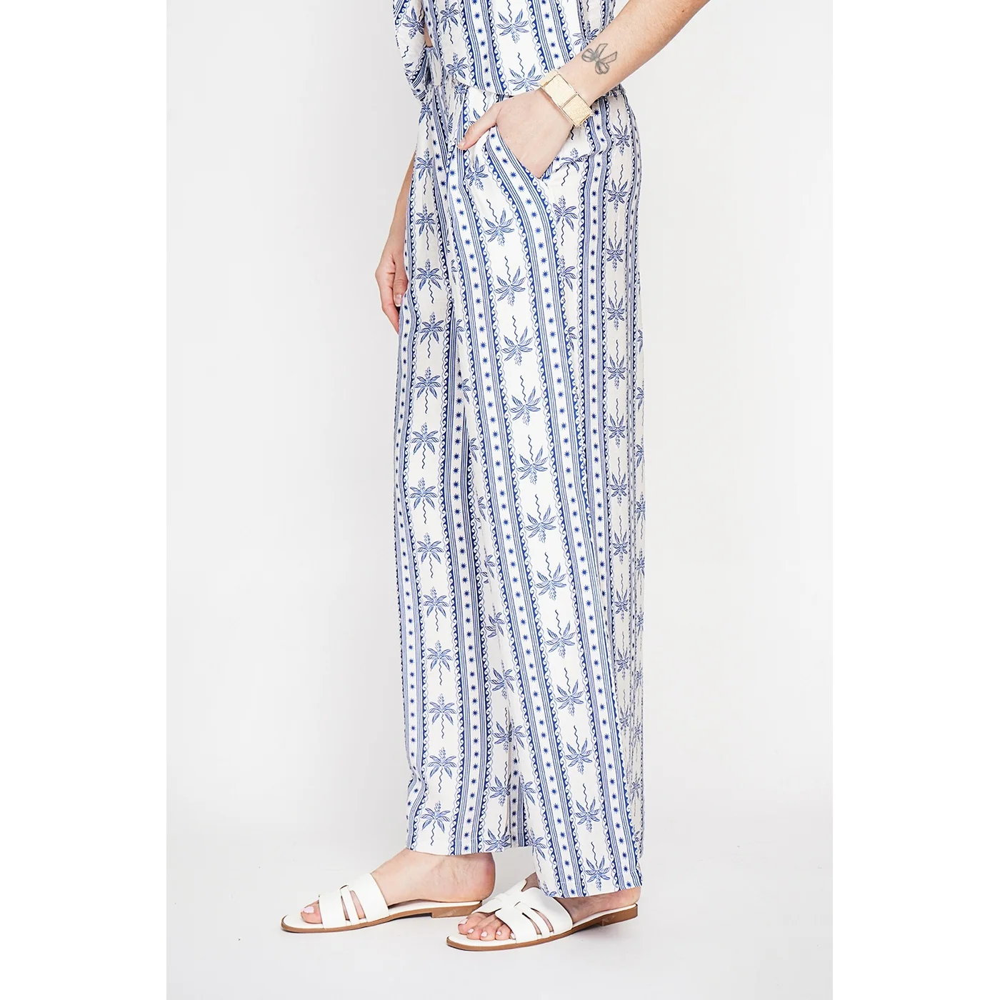 Pantalon - Marine - Image 3