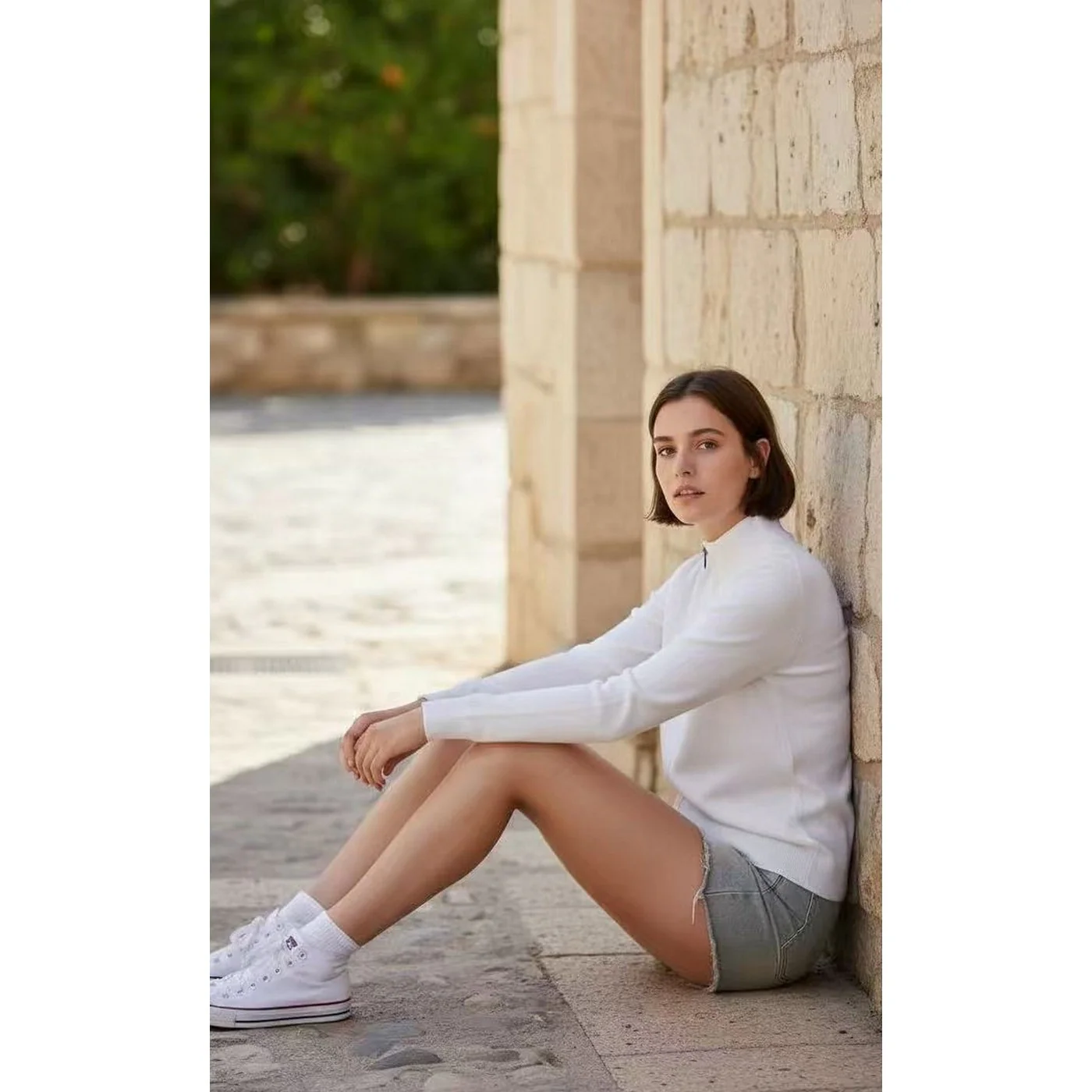 Gilet - Blanc - Image 2