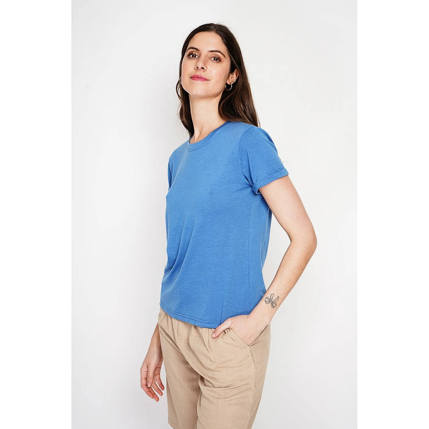 T-Shirt - Bleu Jeans - Image 6