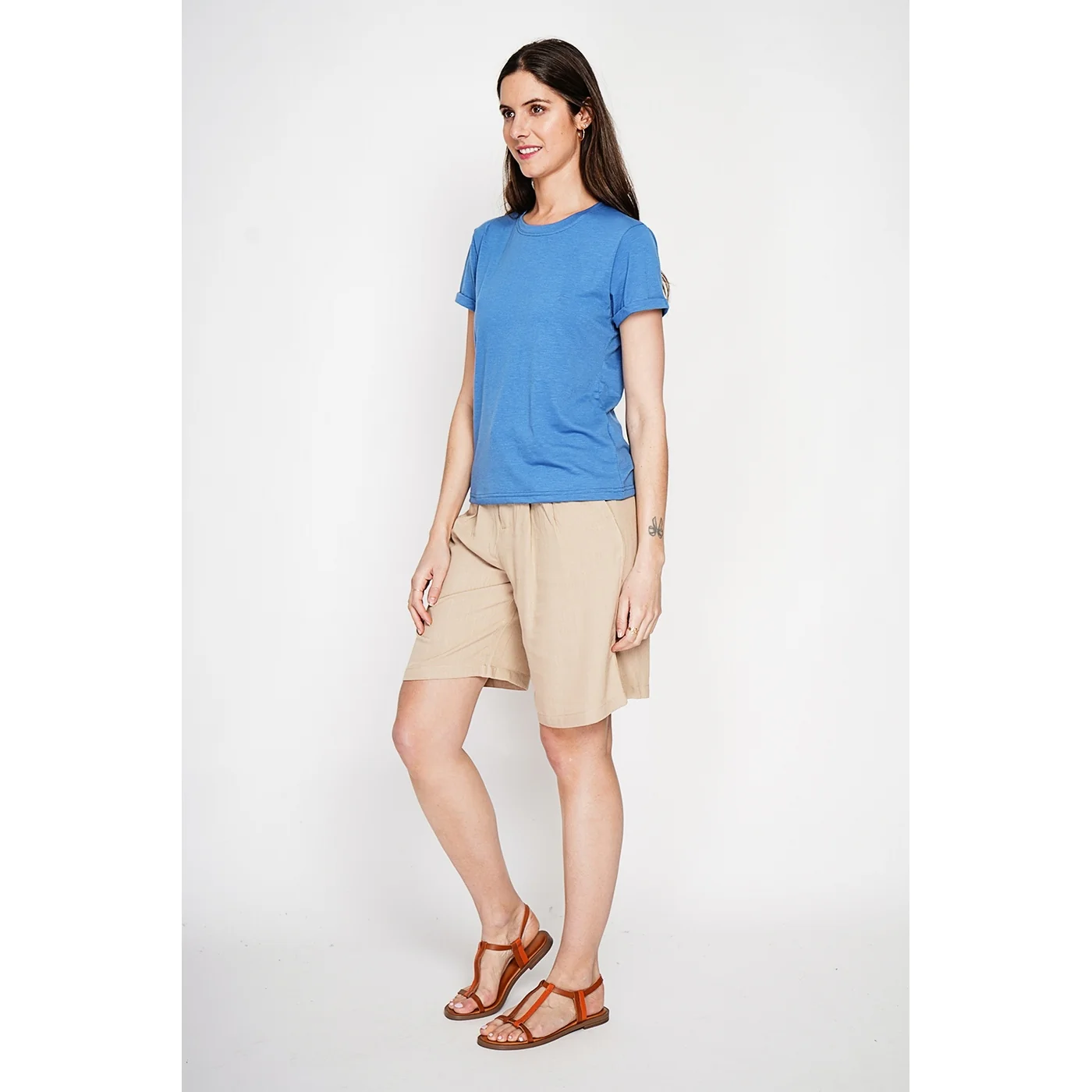 T-Shirt - Bleu Jeans - Image 7