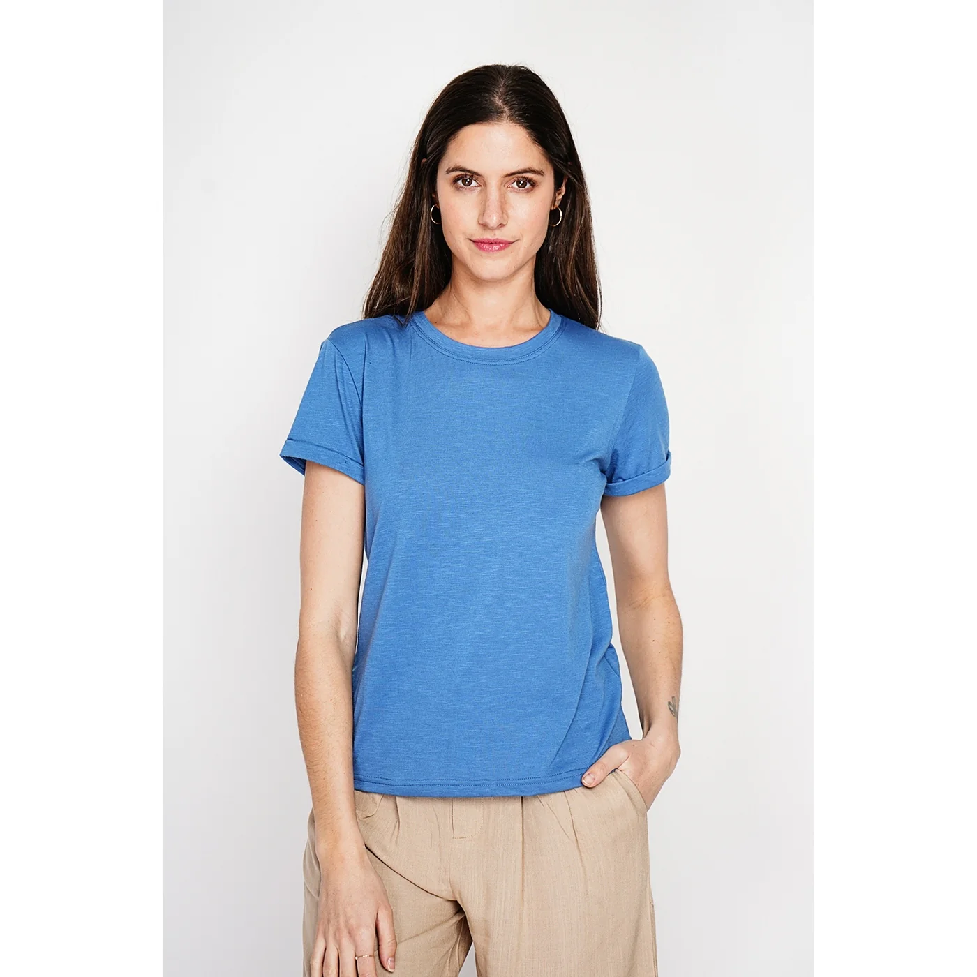 T-Shirt - Bleu Jeans - Image 9