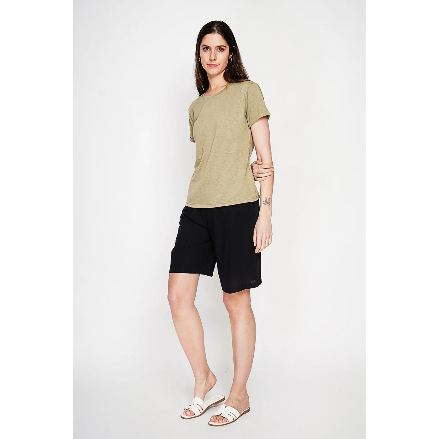 T-Shirt - Kaki Claire - Image 3