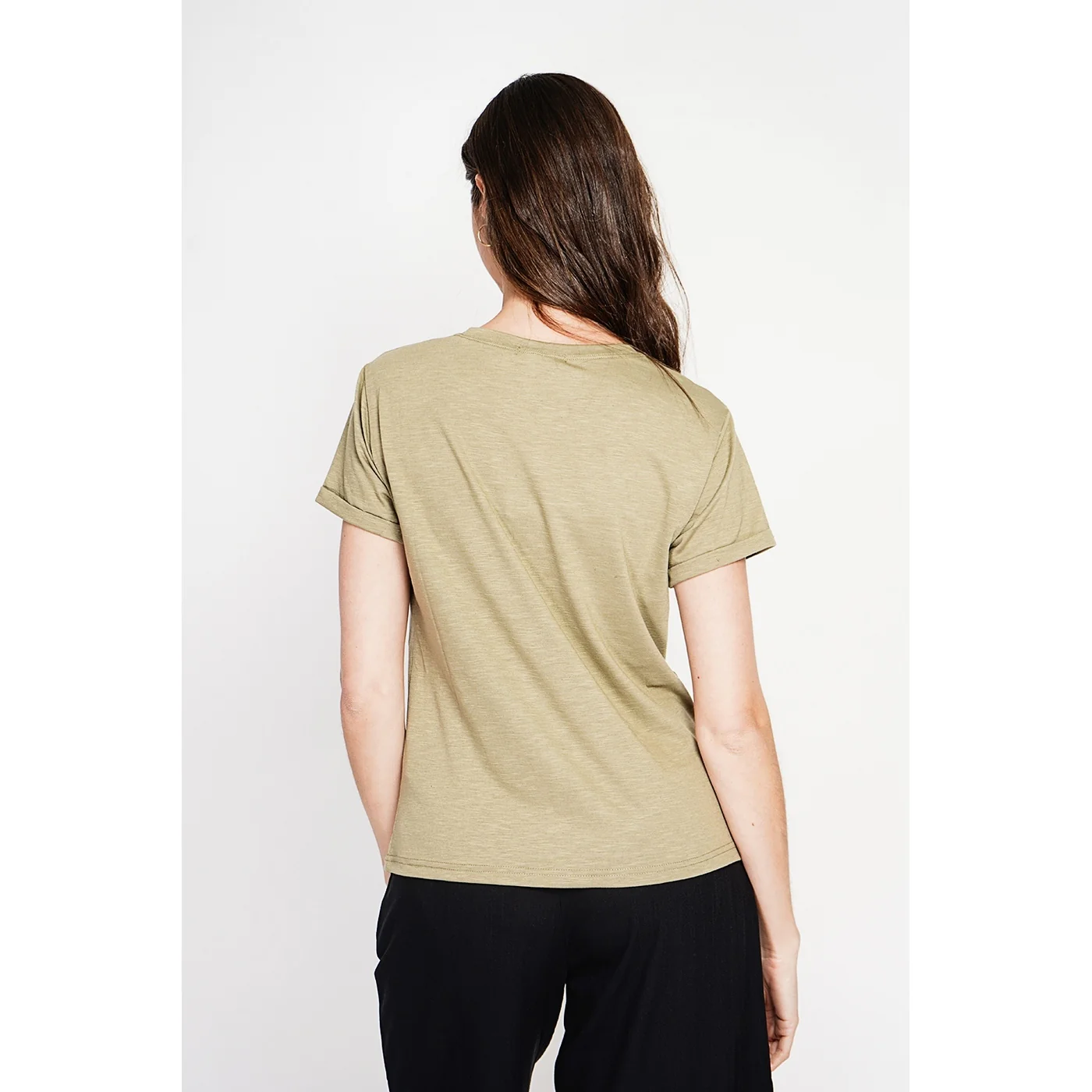 T-Shirt - Kaki Claire - Image 4