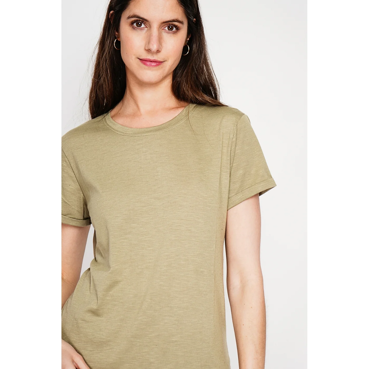 T-Shirt - Kaki Claire - Image 5