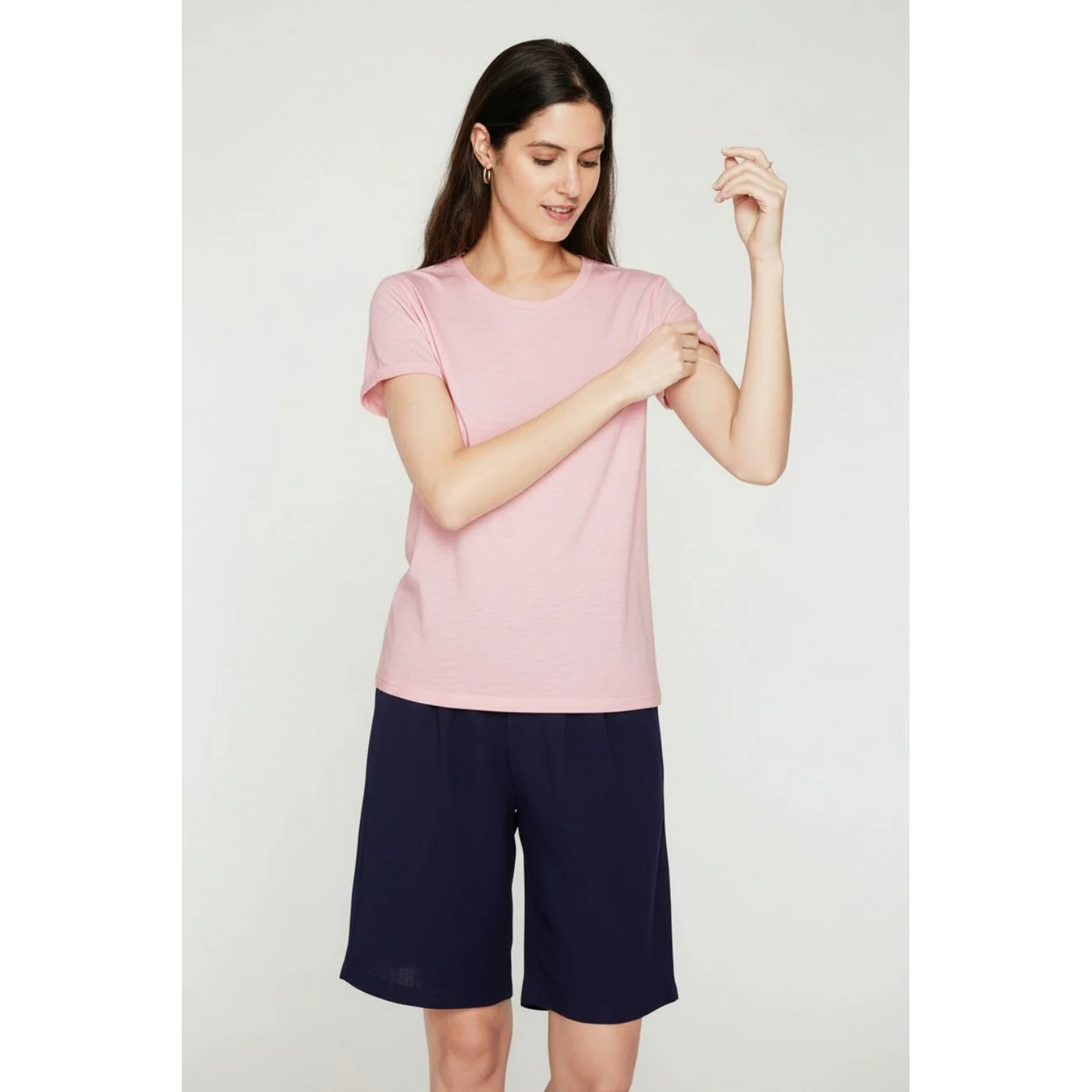 T-Shirt - Rose Clair - Image 2