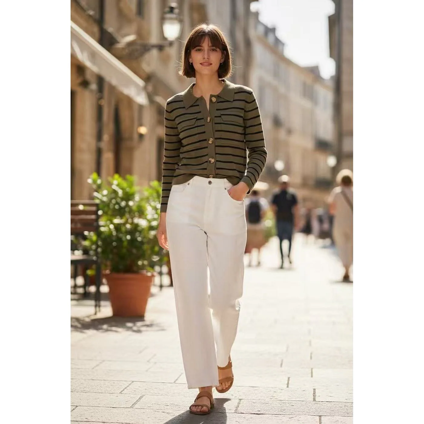 Gilet - Kaki - Image 4