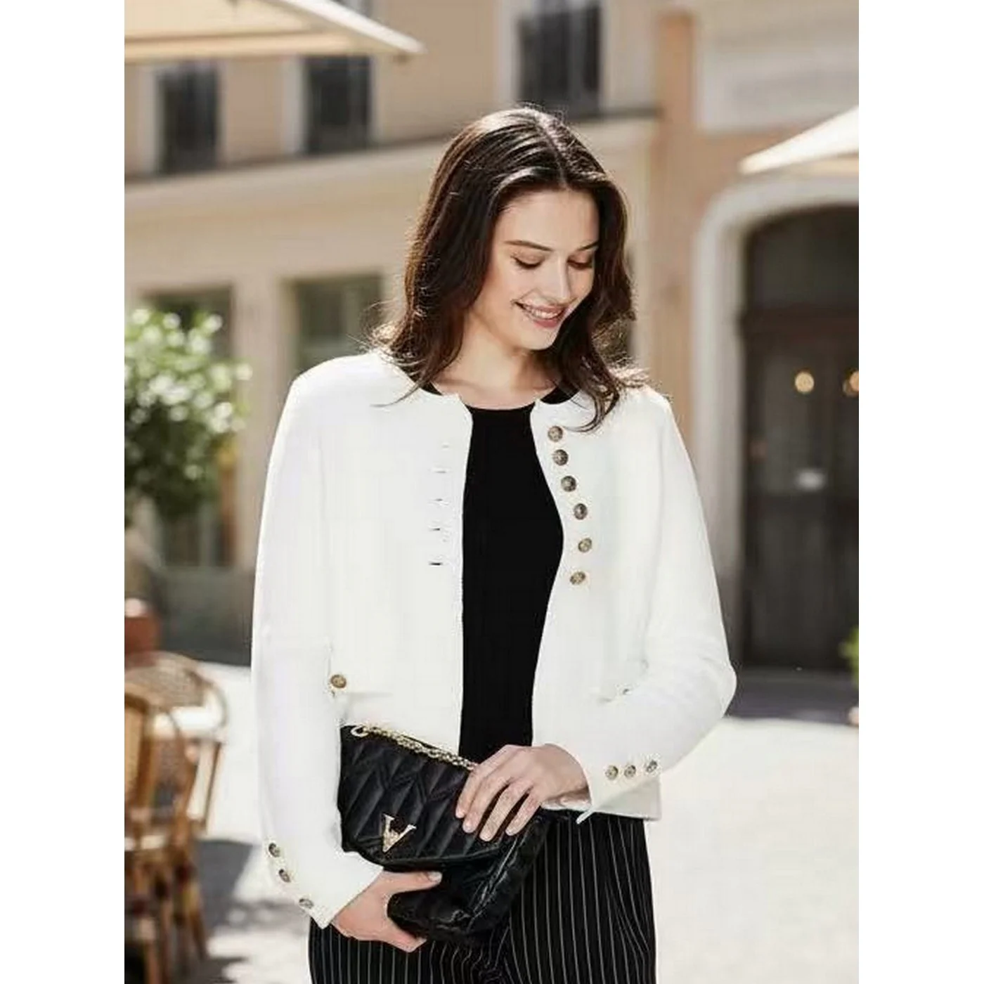 Veste - Blanc - Image 3
