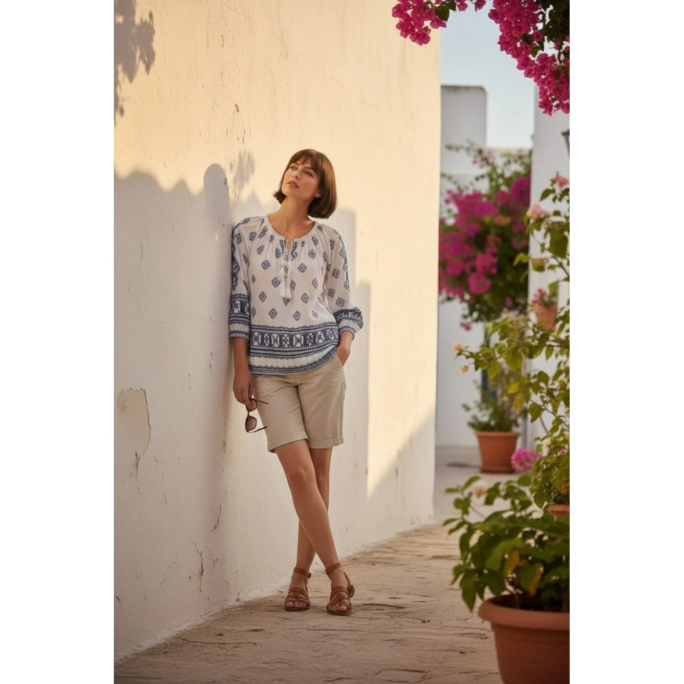 Blouse - Blanc - Image 2