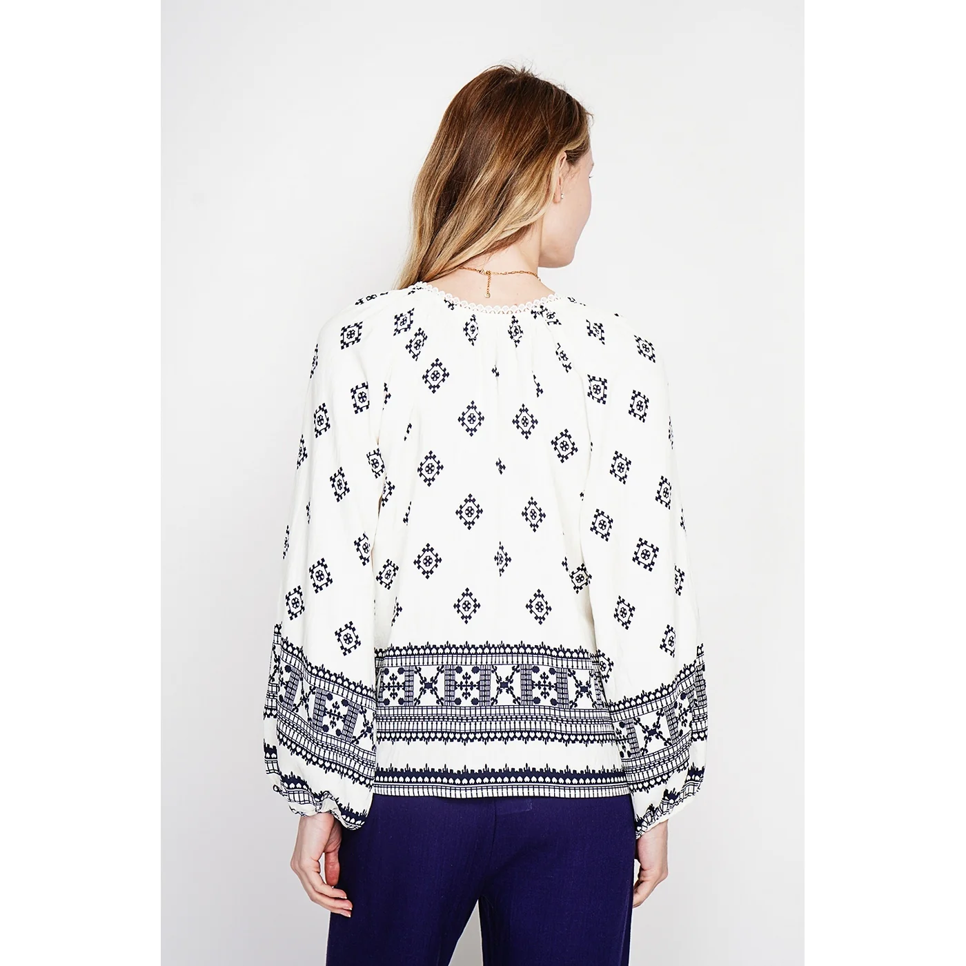 Blouse - Blanc - Image 8