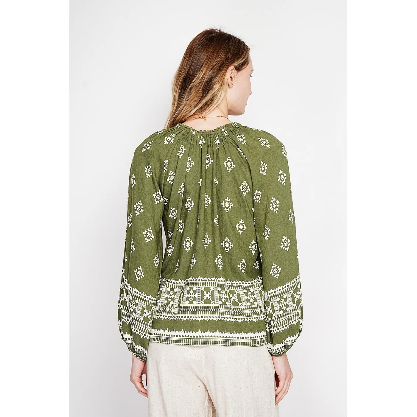Blouse - Kaki - Image 7