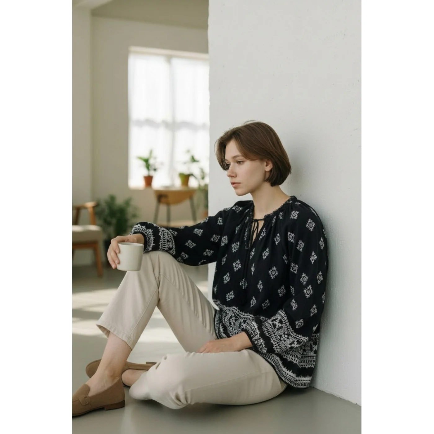 Blouse - Noir - Image 2