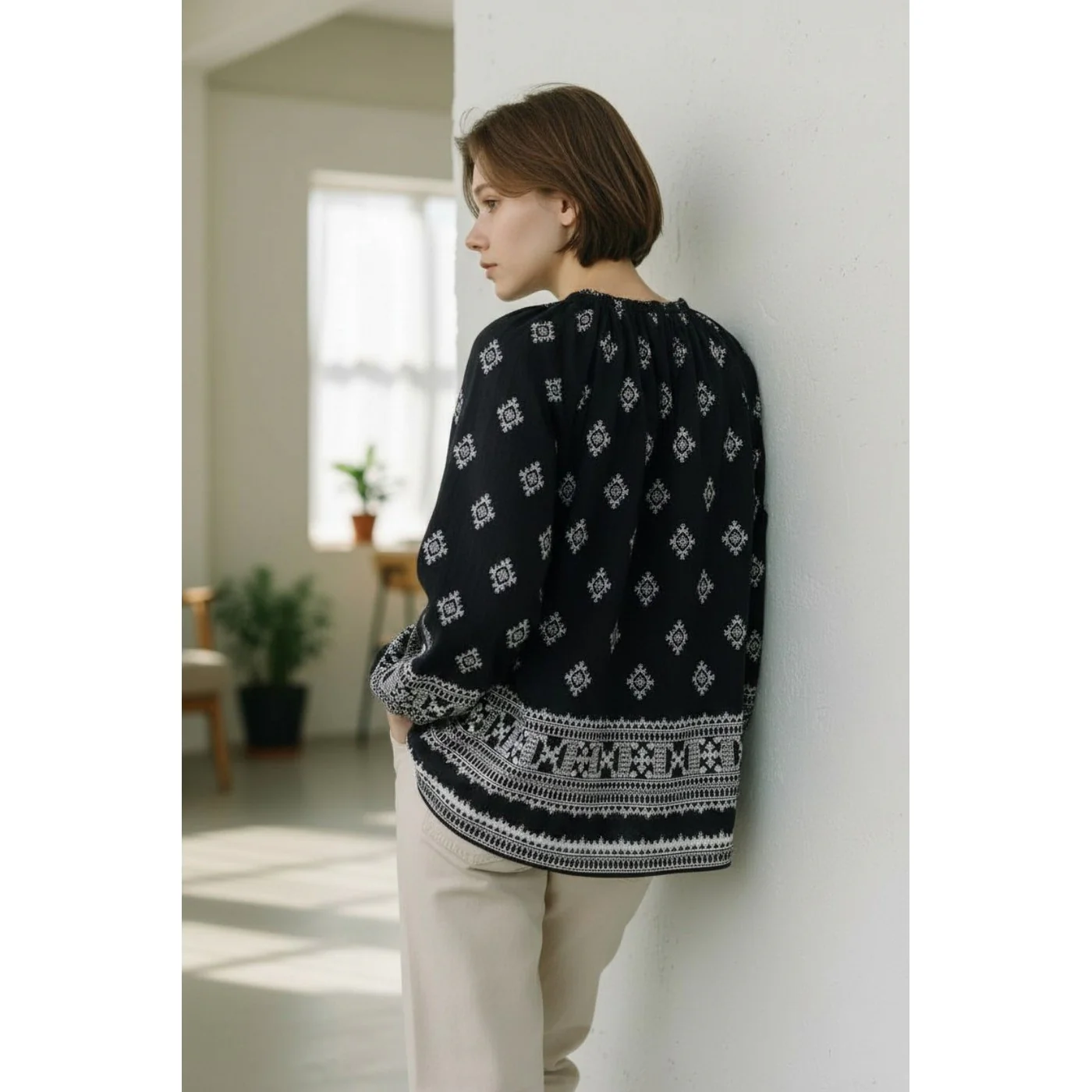 Blouse - Noir - Image 3