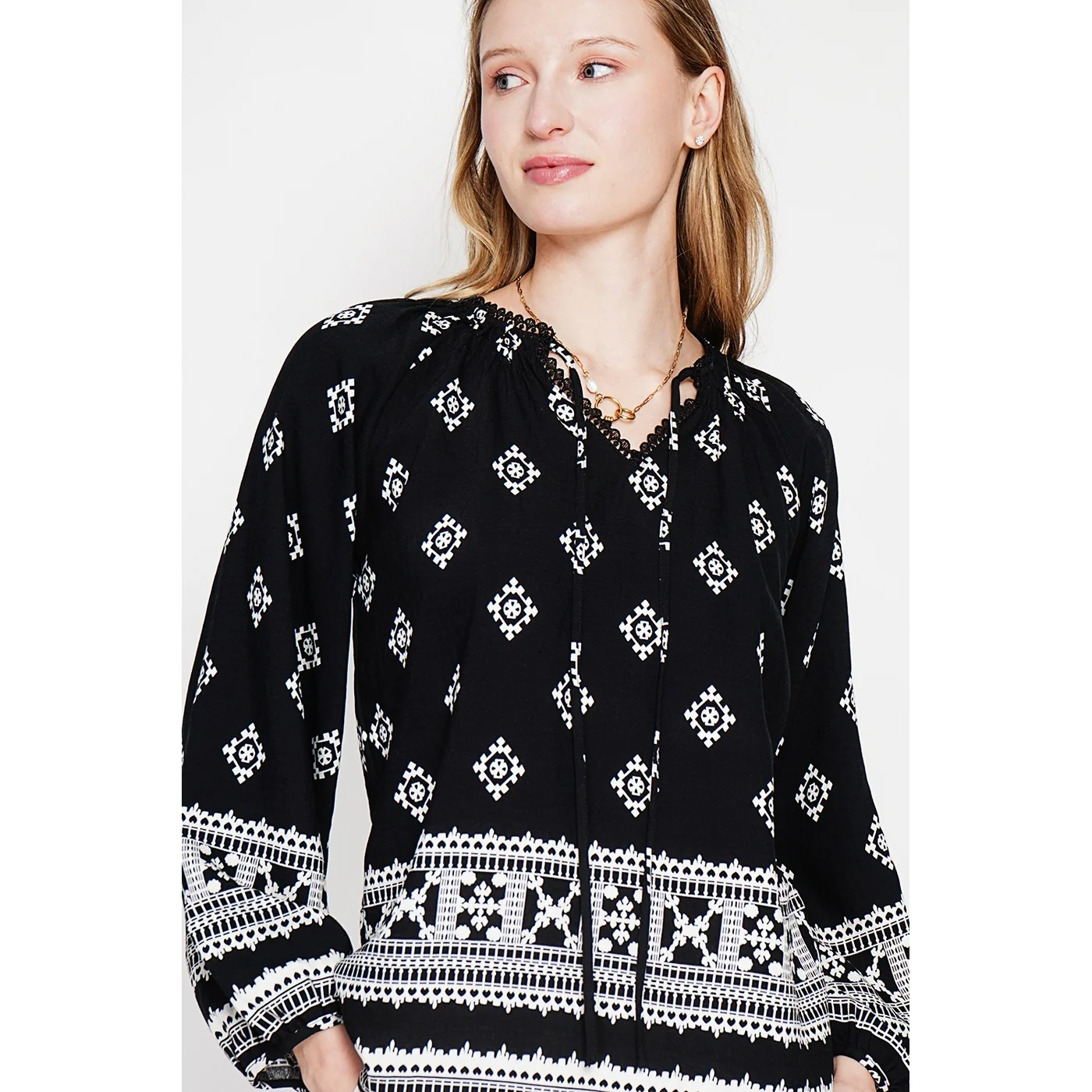 Blouse - Noir - Image 5