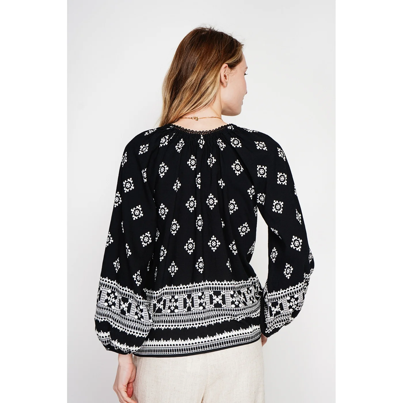 Blouse - Noir - Image 7