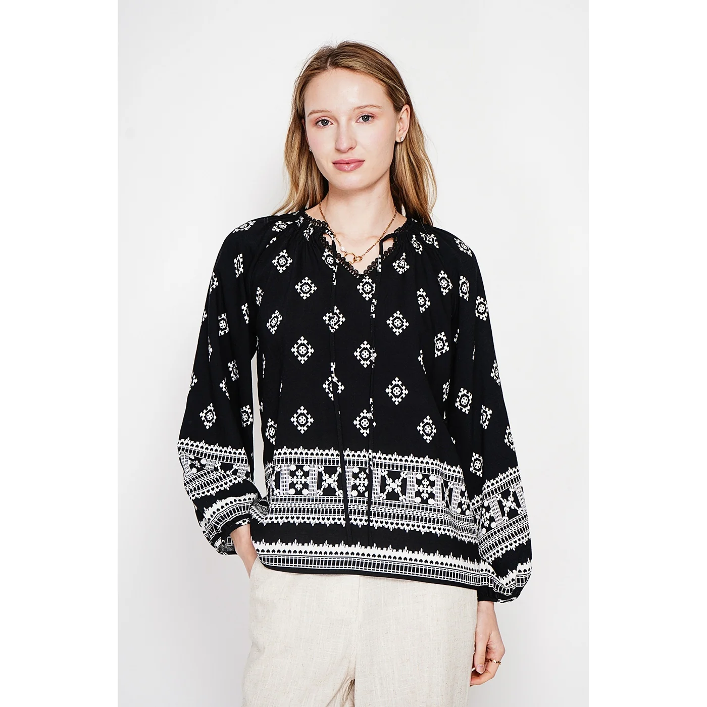 Blouse - Noir - Image 8