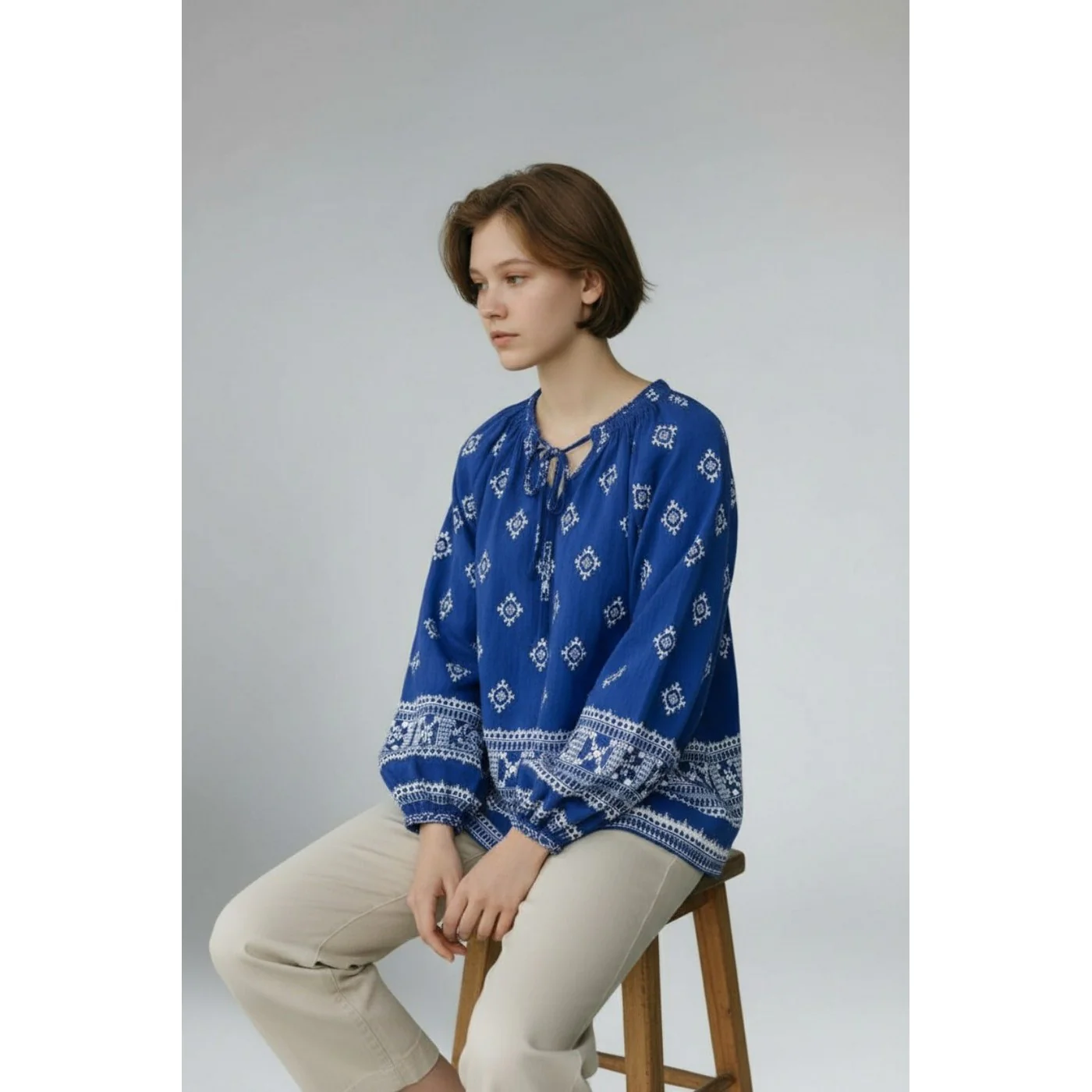 Blouse - Royal - Image 2