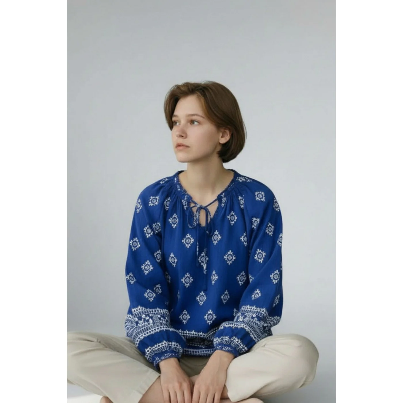 Blouse - Royal - Image 3