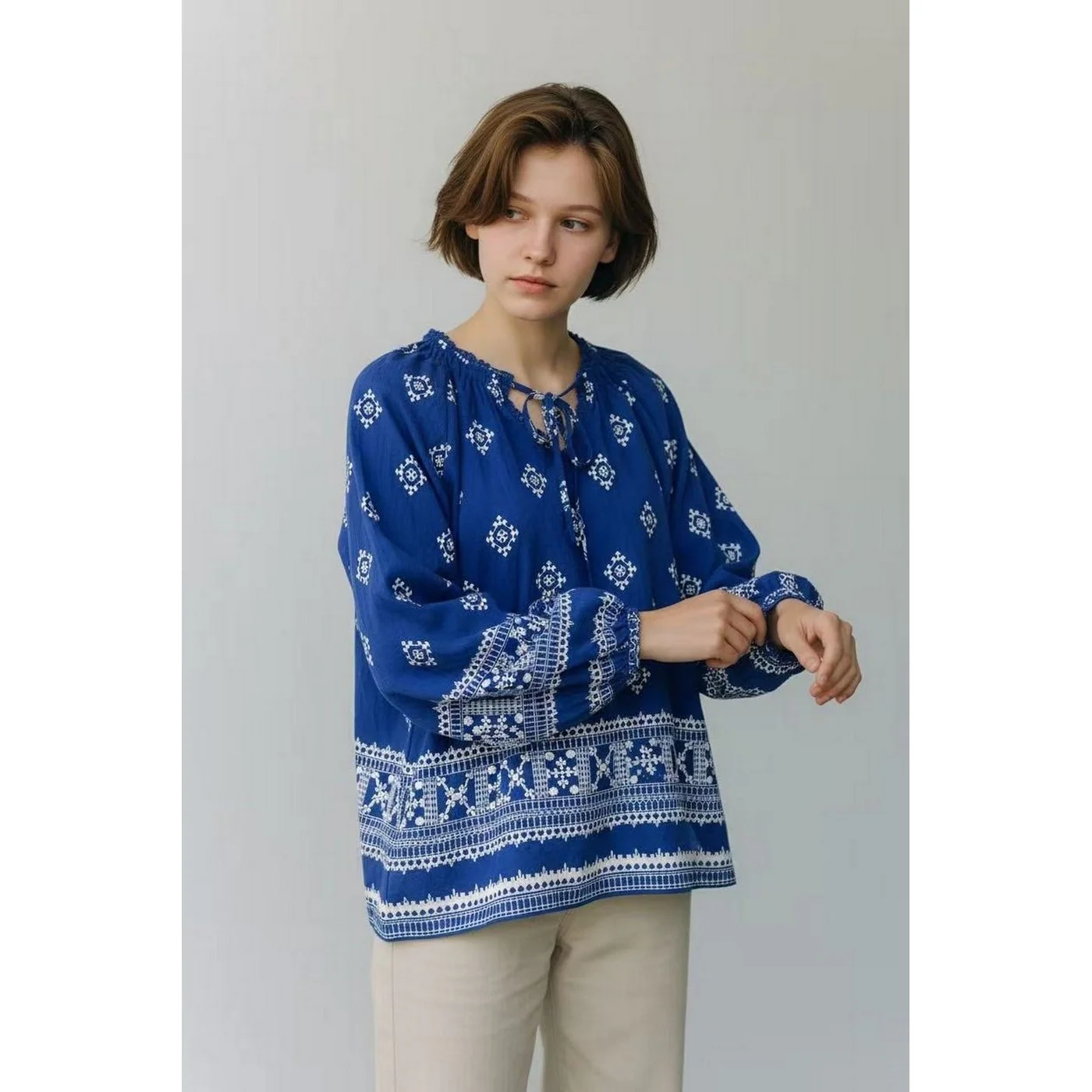 Blouse - Royal - Image 5