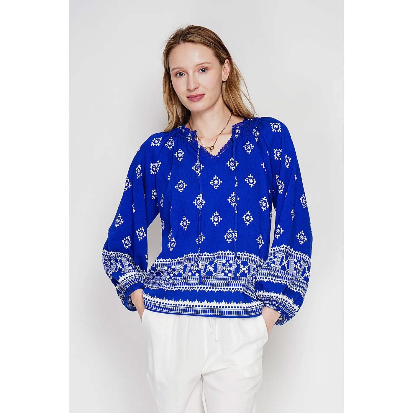 Blouse - Royal - Image 6