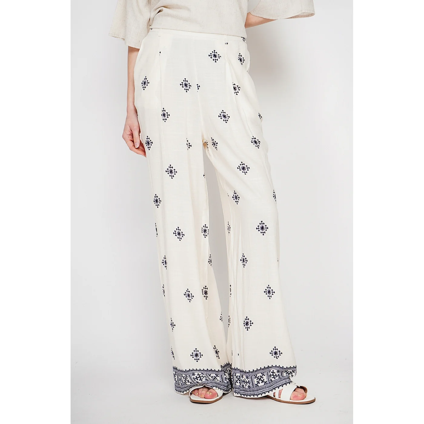 Pantalon - Blanc - Image 5