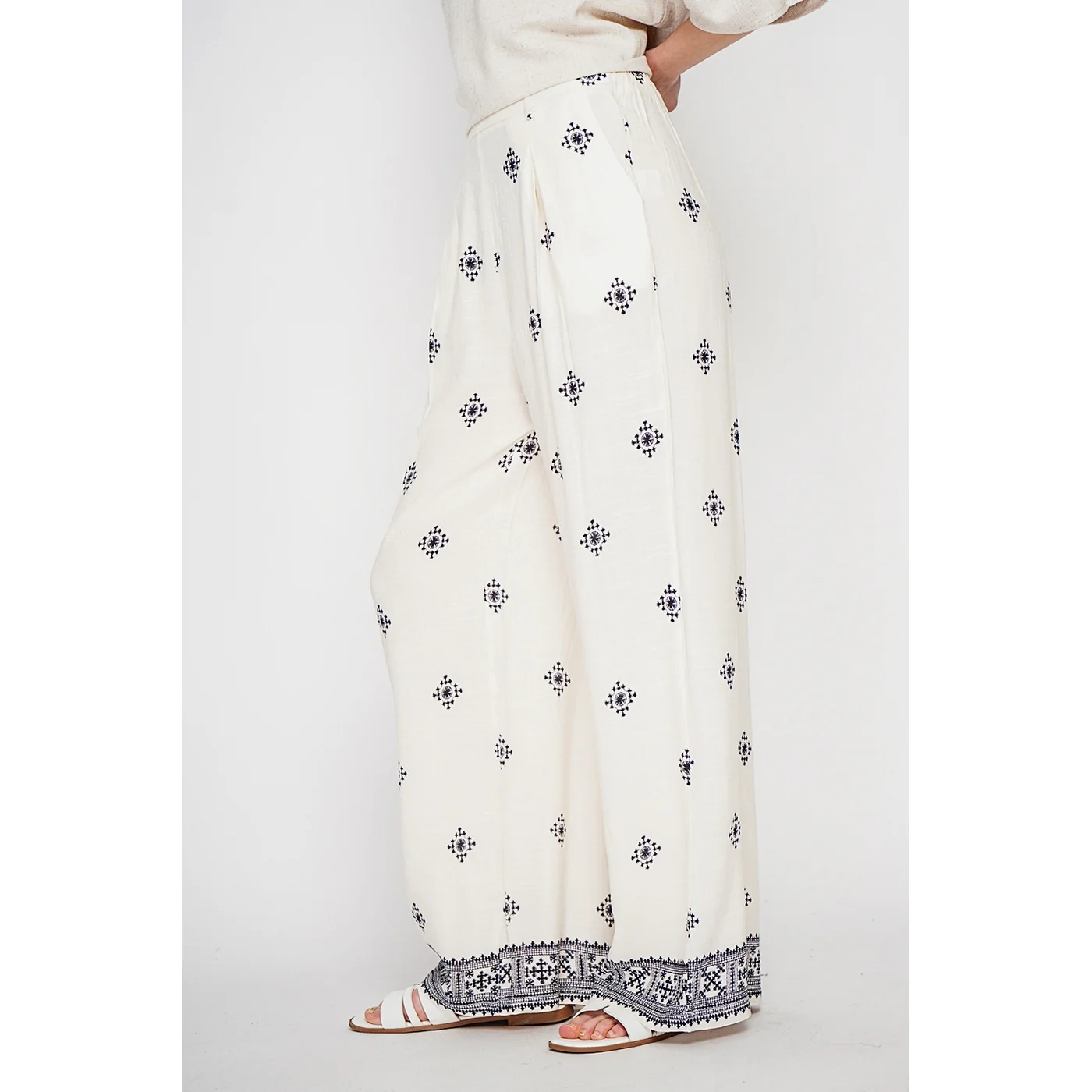 Pantalon - Blanc - Image 8