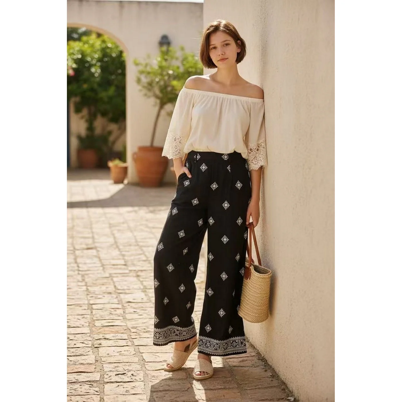 Pantalon - Noir - Image 2