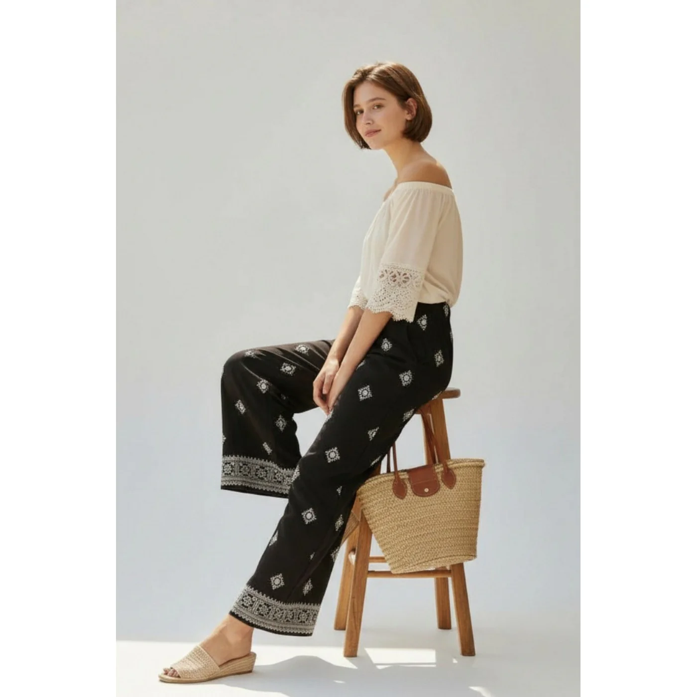 Pantalon - Noir - Image 4