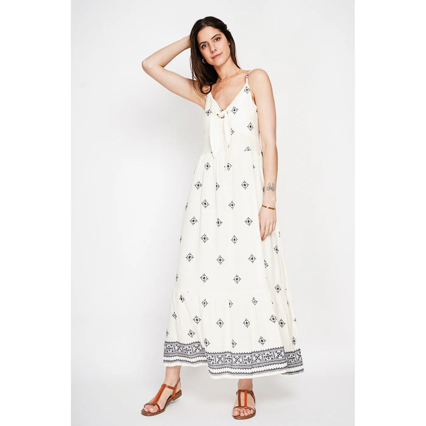 Robe - Blanc - Image 2