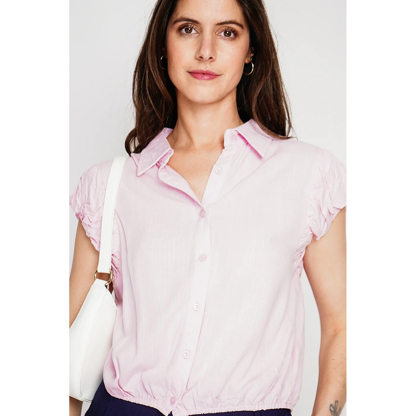 Chemise - Rose Clair - Image 4