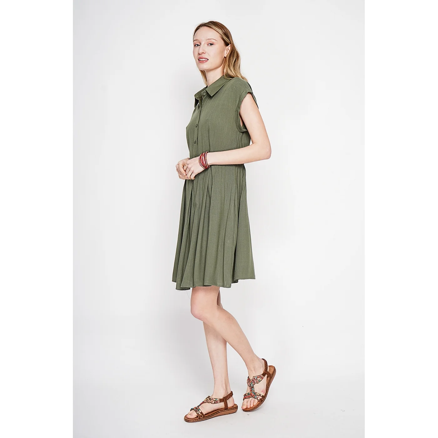 Robe - Kaki - Image 3