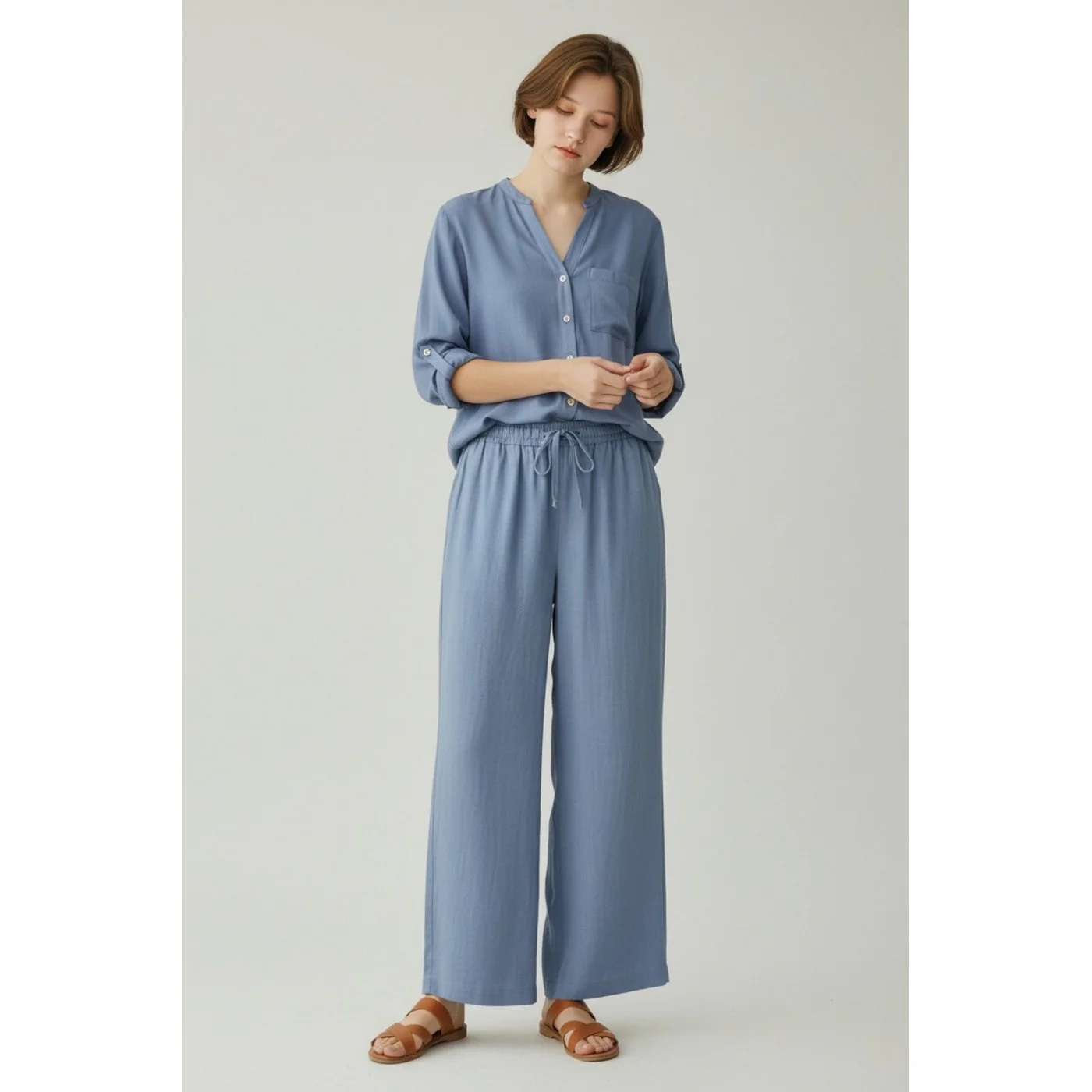 Tunique - Bleu Jeans - Image 3