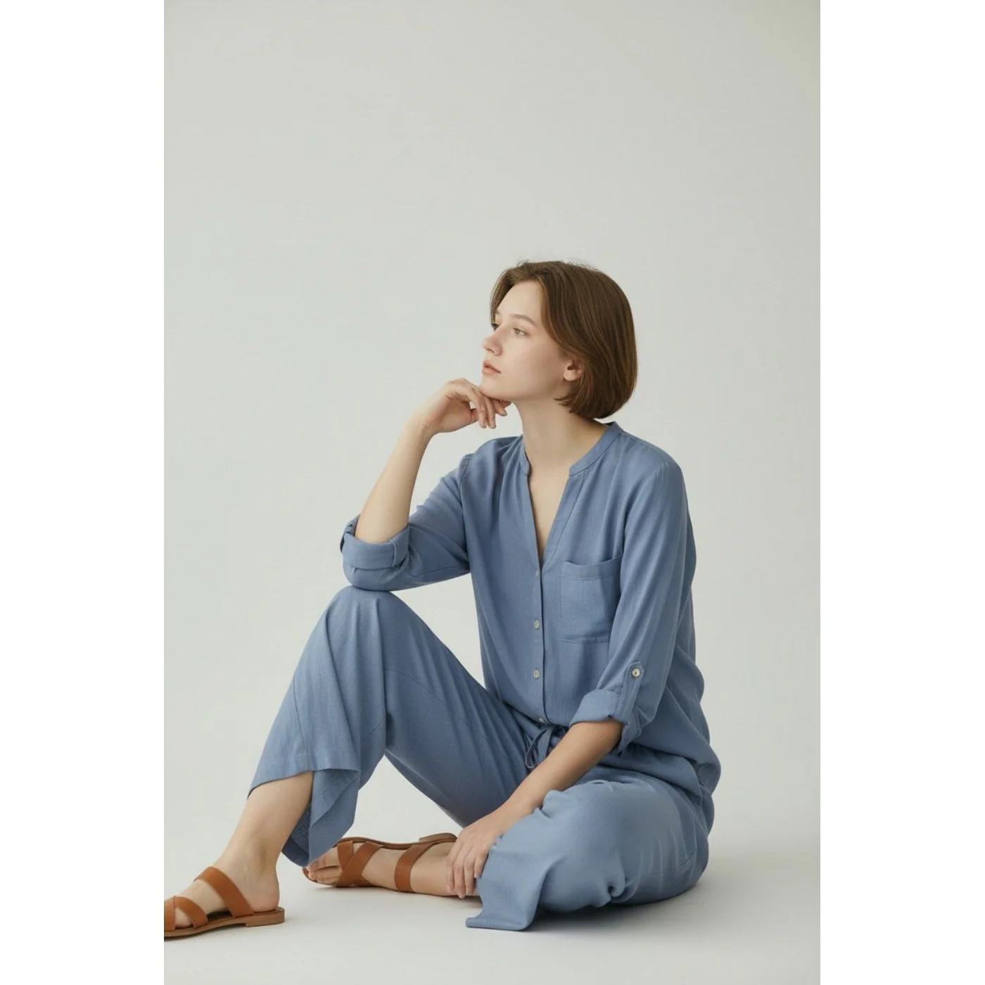 Tunique - Bleu Jeans - Image 4