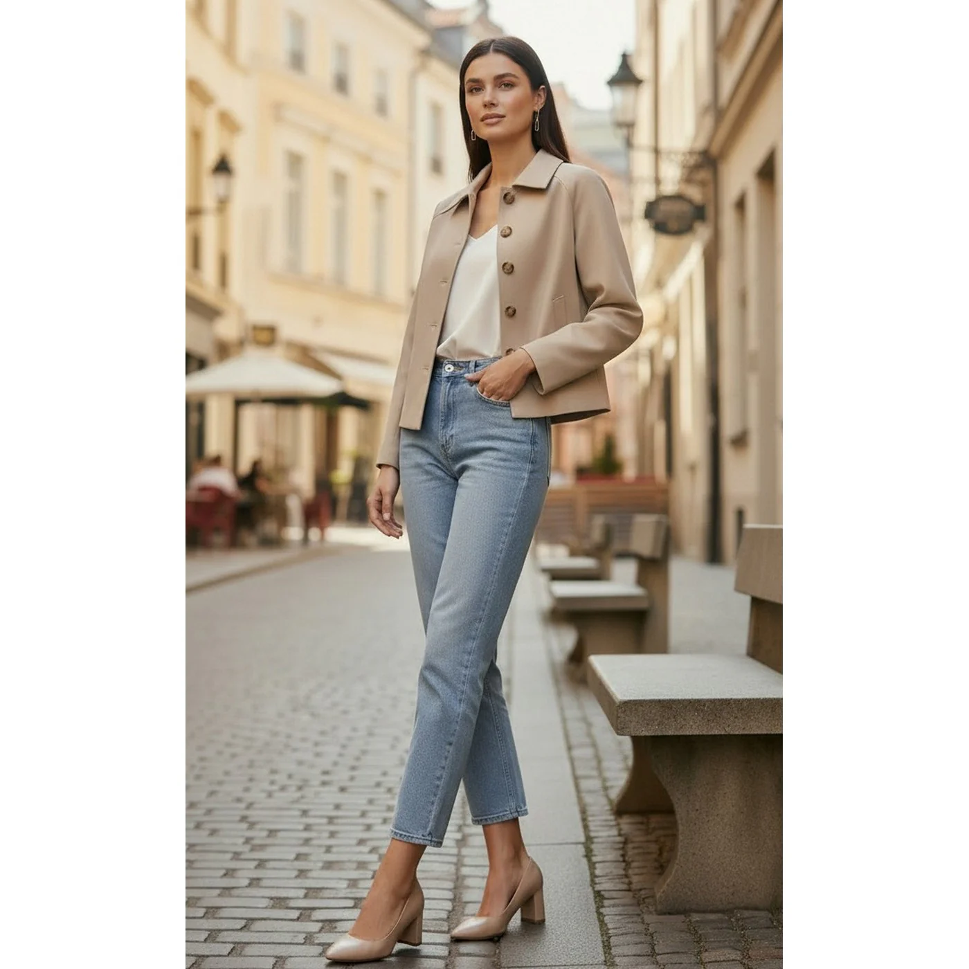 Trench - Beige - Image 3