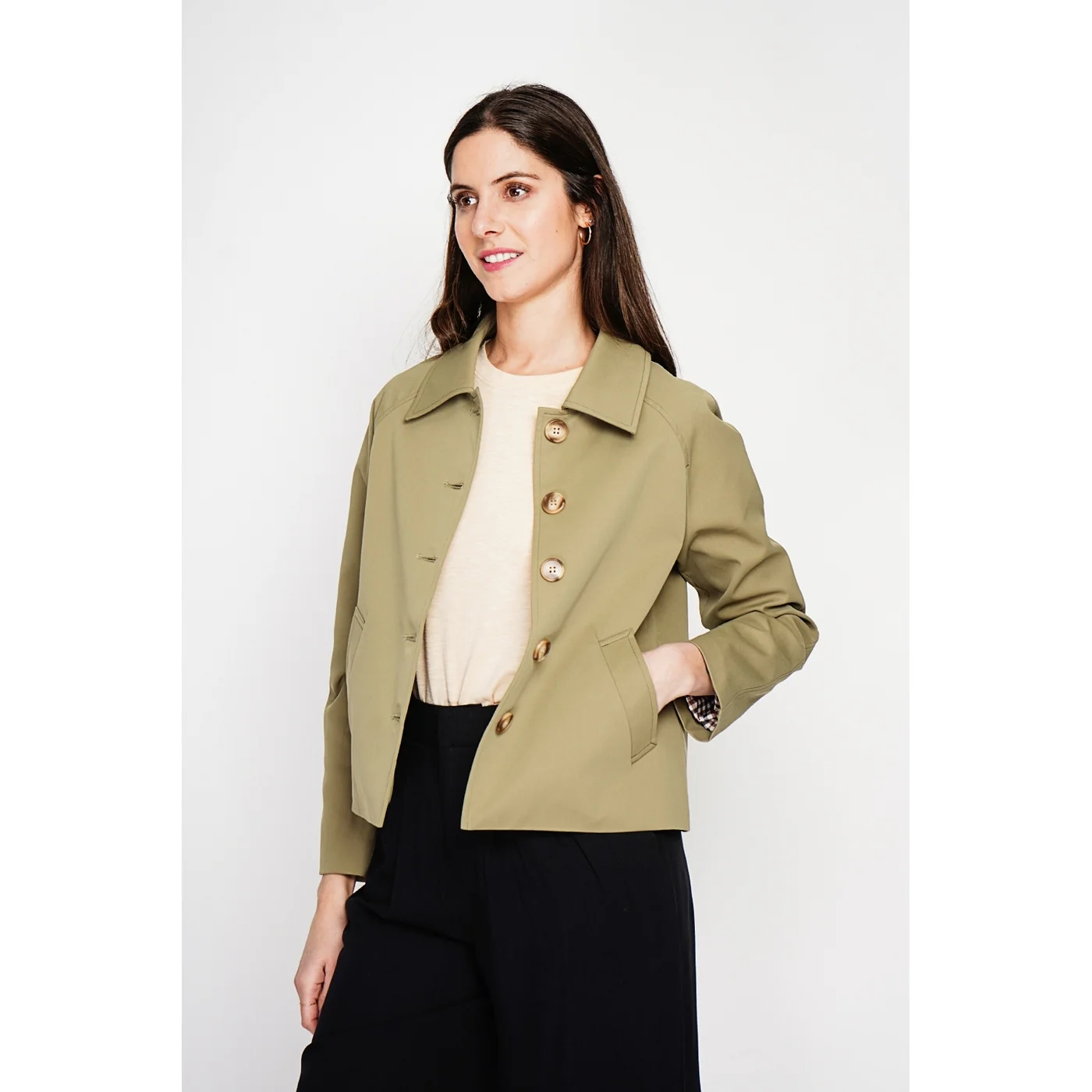Trench - Kaki Claire - Image 10
