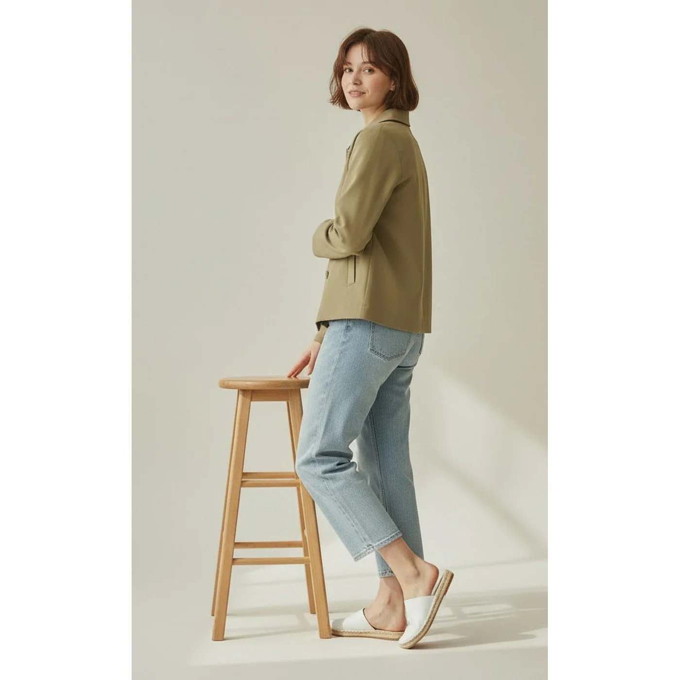 Trench - Kaki Claire - Image 3