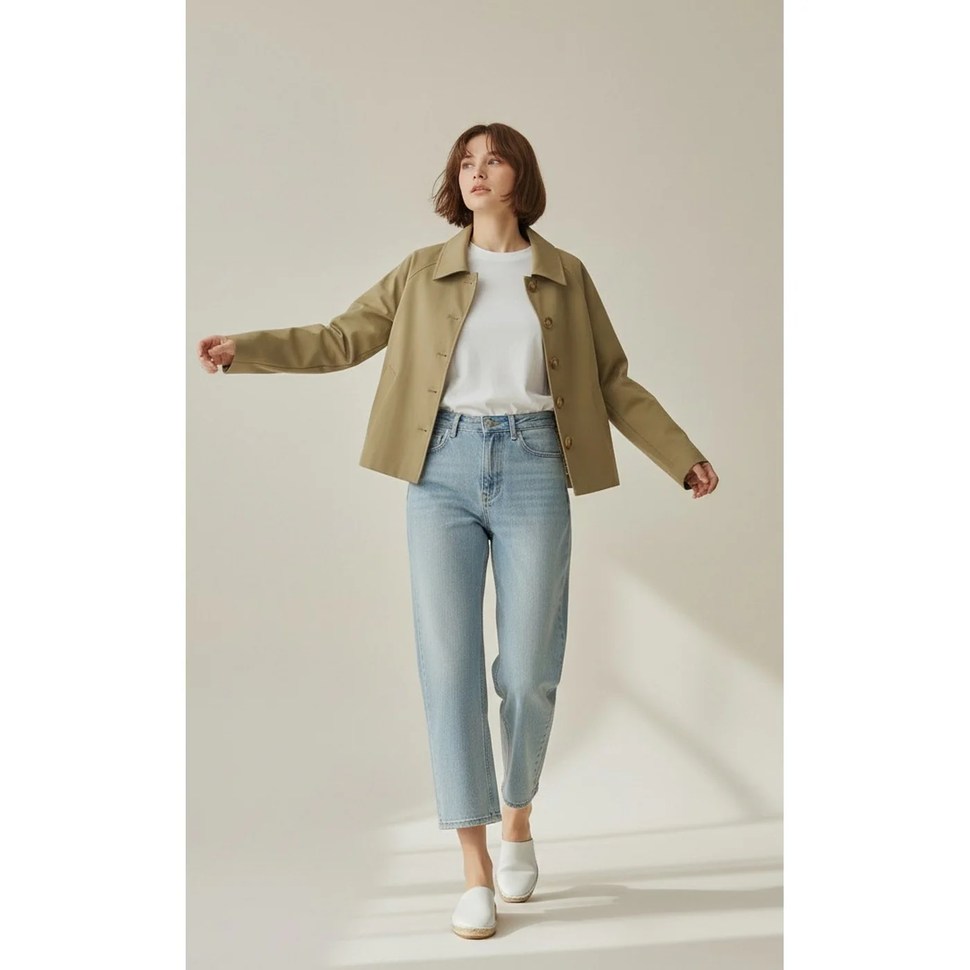 Trench - Kaki Claire - Image 4