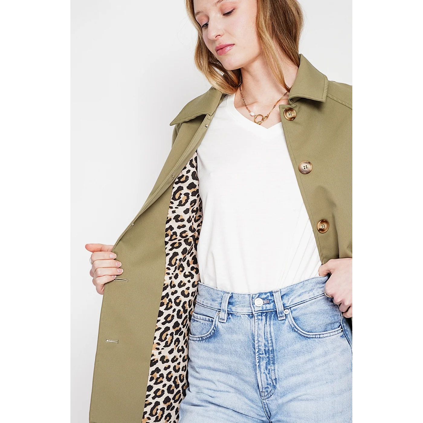 Trench - Kaki Claire - Image 2
