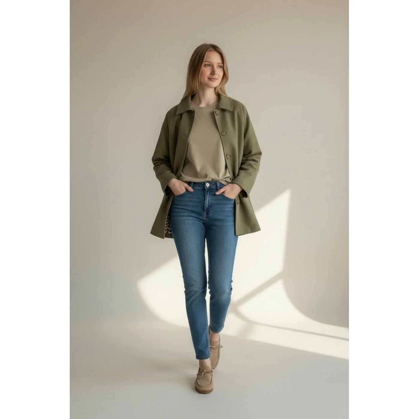 Trench - Kaki Claire - Image 3