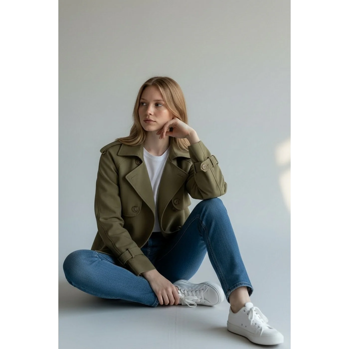 Trench - Kaki Claire - Image 3