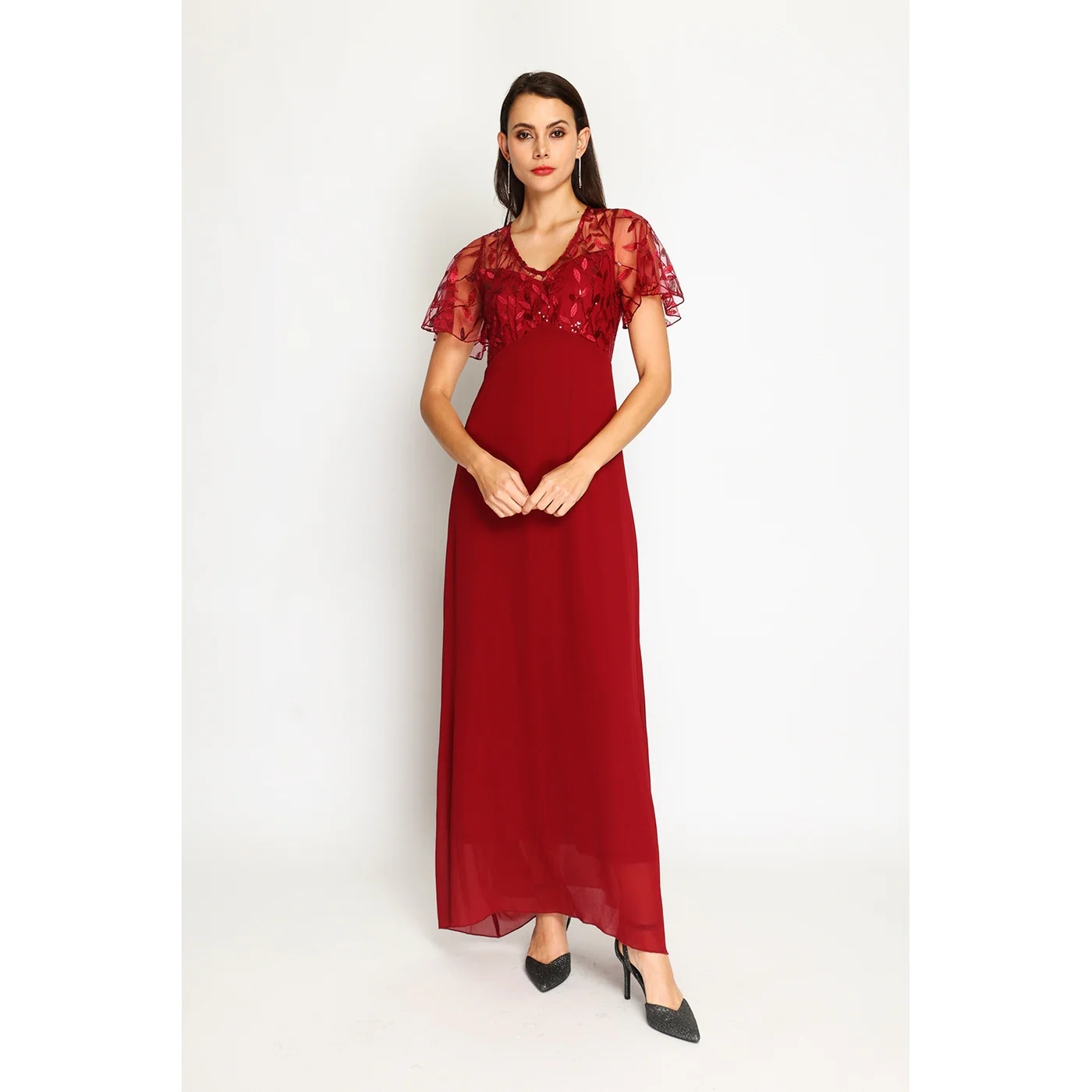 Robe - Bordeaux - Image 2