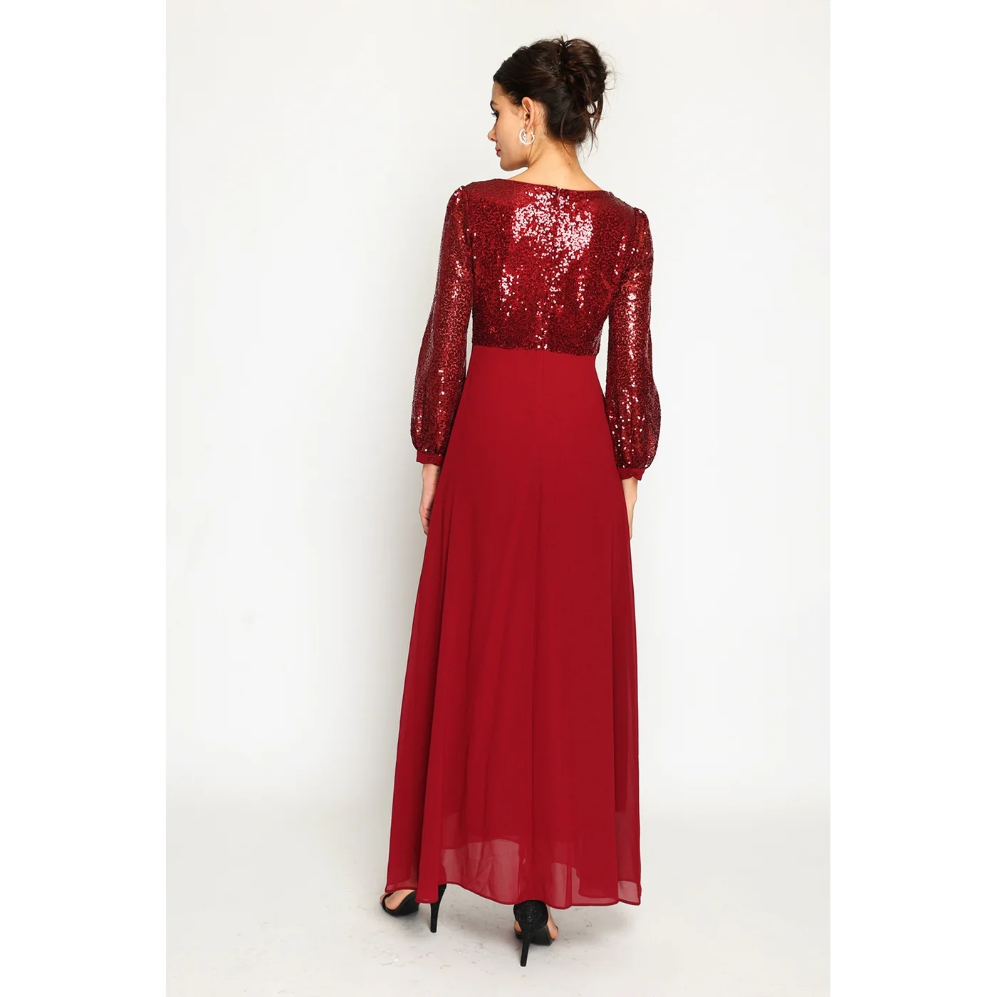Robe - Bordeaux - Image 2