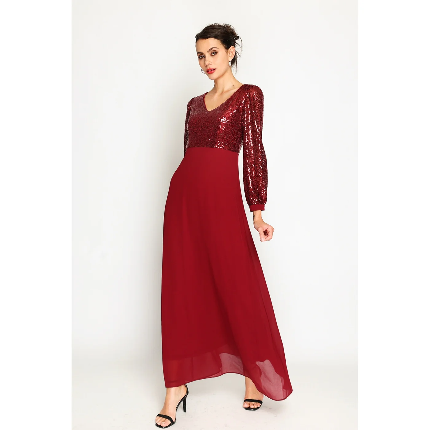 Robe - Bordeaux - Image 3