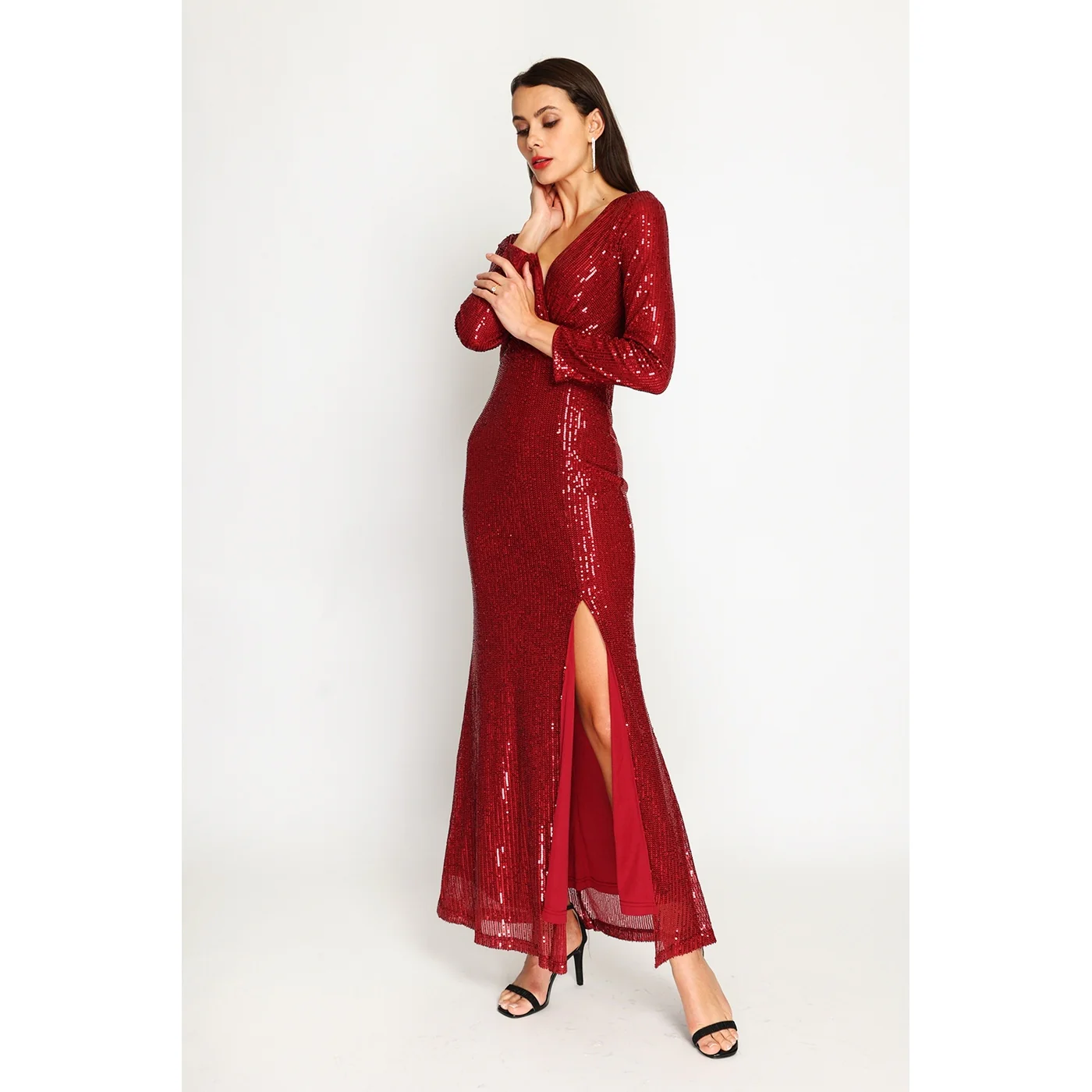 Robe - Bordeaux - Image 2