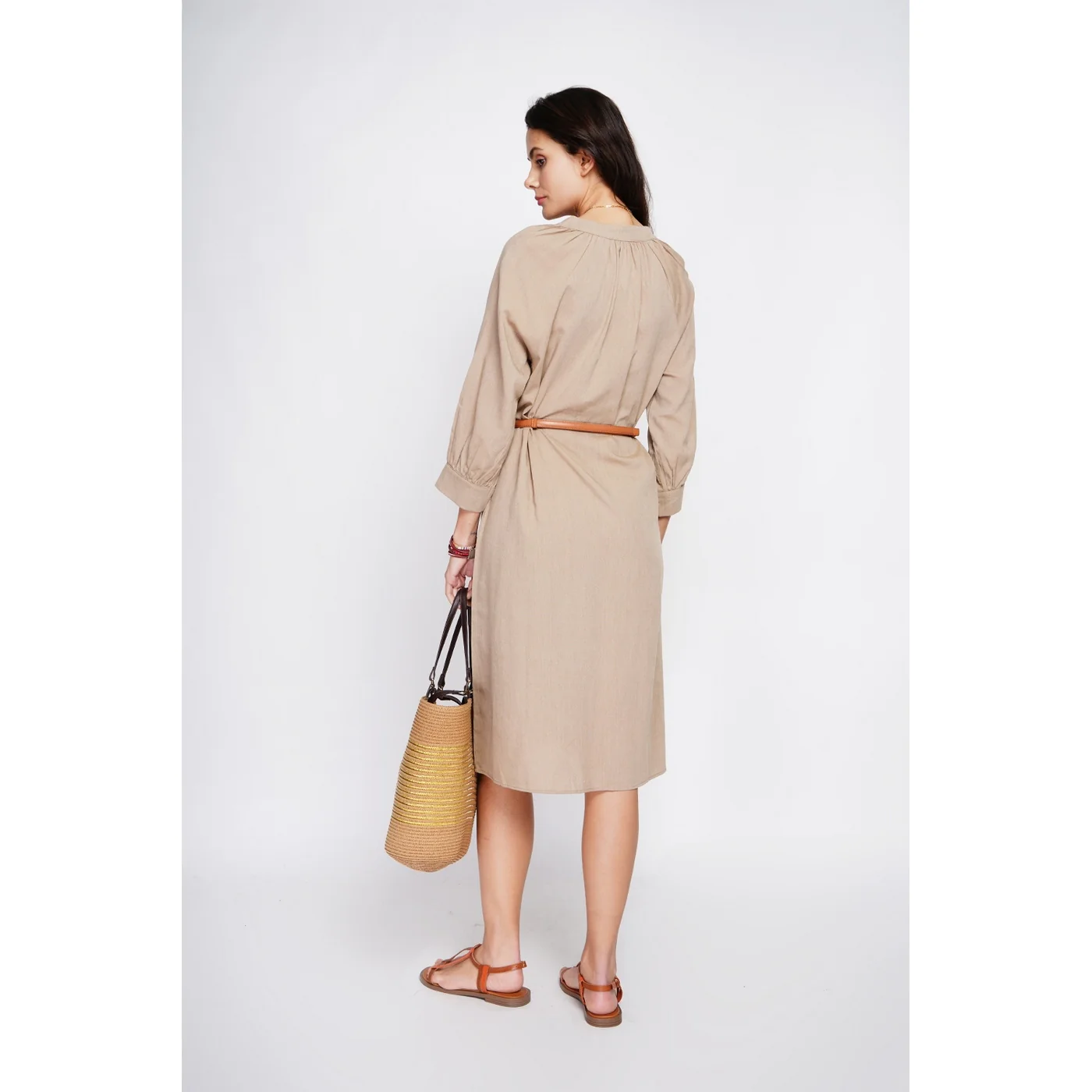 Robe - Camel - Image 3