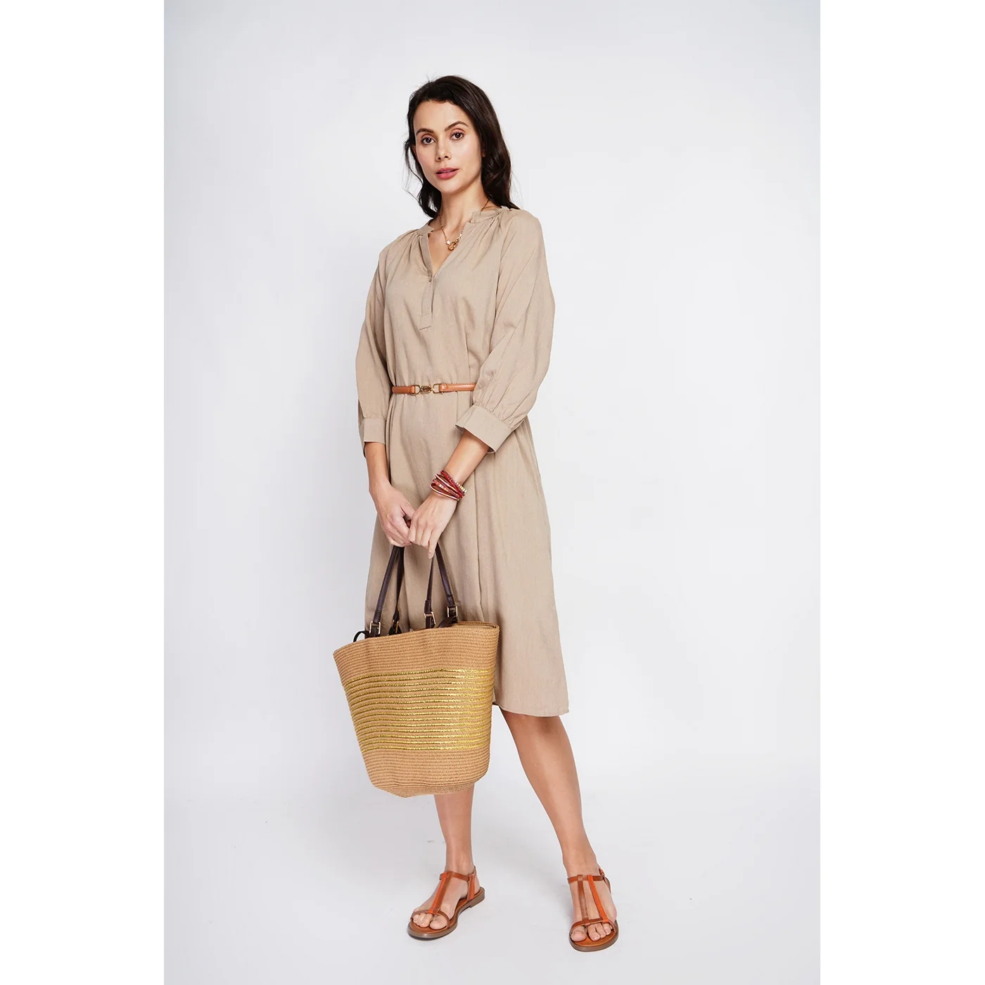 Robe - Camel - Image 5