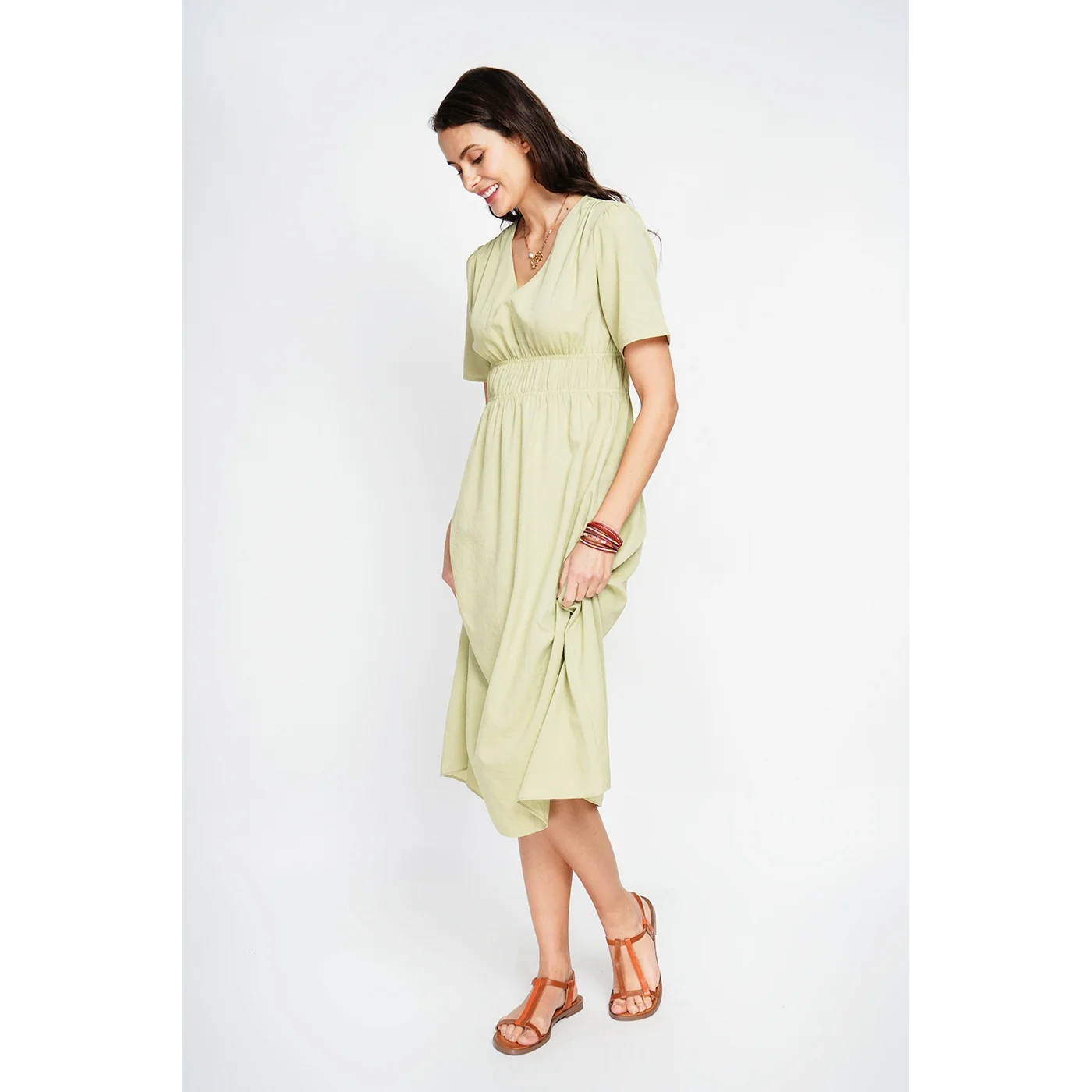 Robe - Vert Anis - Image 3