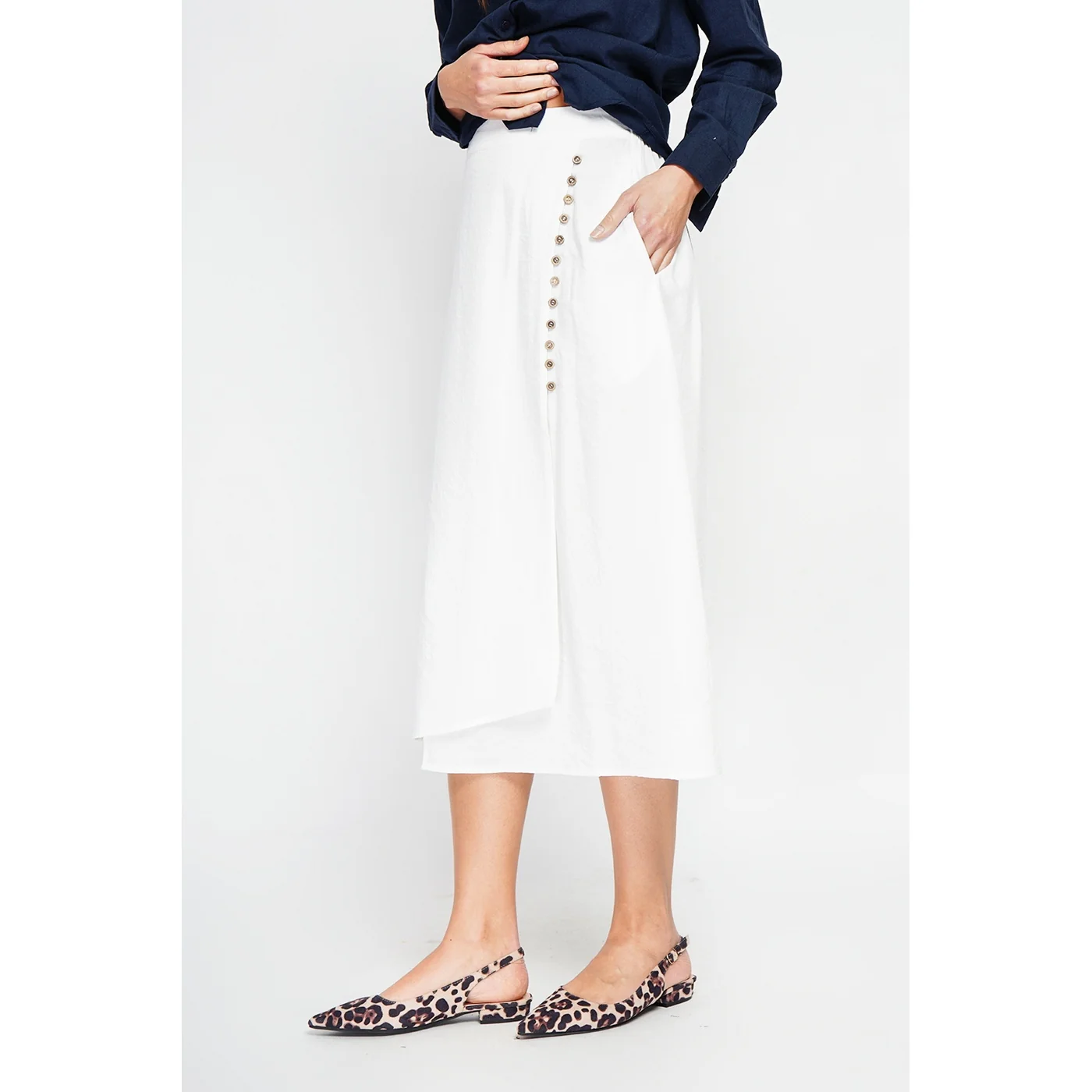 Jupe - Blanc - Image 3