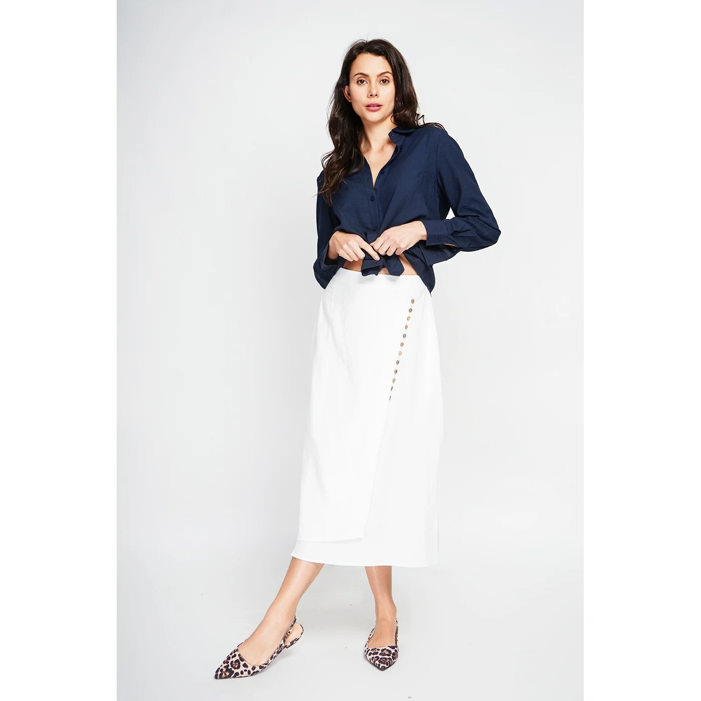 Jupe - Blanc - Image 4
