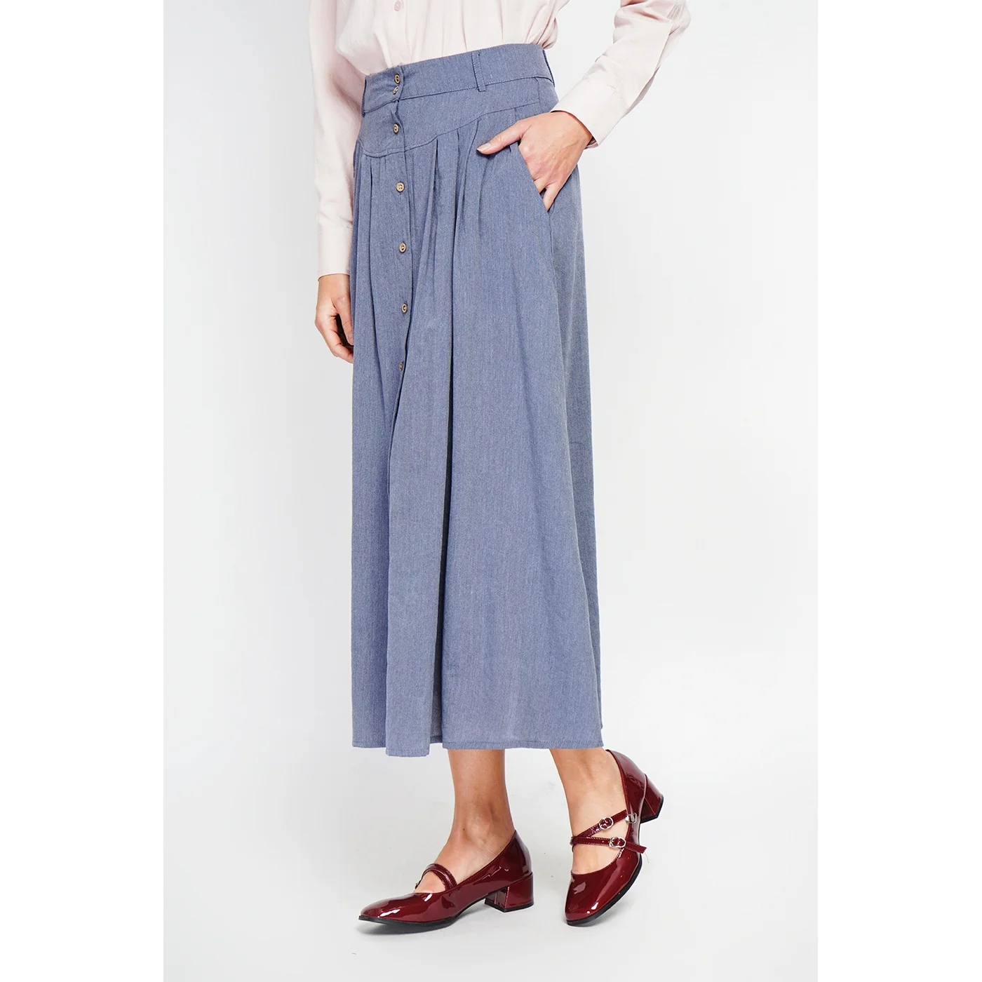 Jupe - Bleu Jeans - Image 3